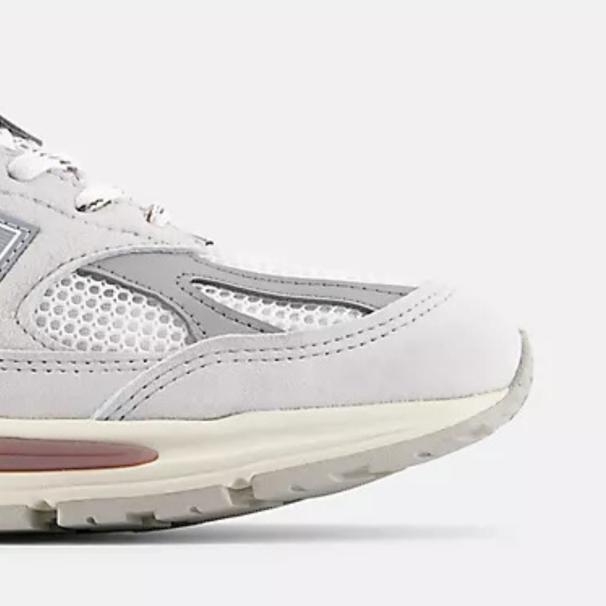Made in UK 991v2 White & Grey